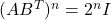 (AB^T)^n = 2^nI