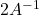 2A^{-1}