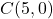C(5,0)