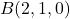 B(2,1,0)